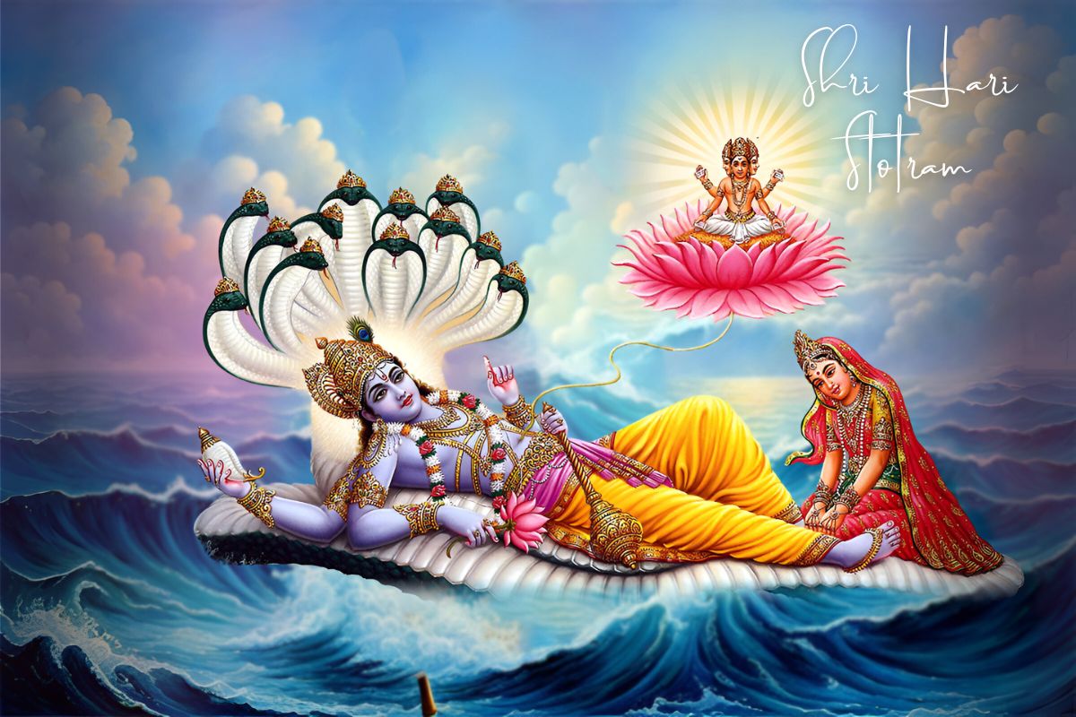 Shri Hari , Laxmi maa , Brahmaji