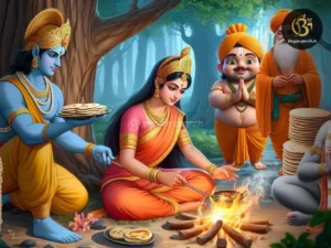 हास्य से भरा भक्त अढ़ैया जी का प्रसंग: कैसे उन्होंने प्रभु श्रीराम से बनवाया भोजन!