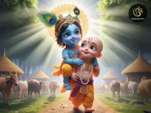 वृंदावन के भोंदू की सच्ची कहानी - ठाकुर जी खुद दौड़े उसके पीछे